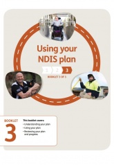 NDIS Using your NDIS plan booklet cover